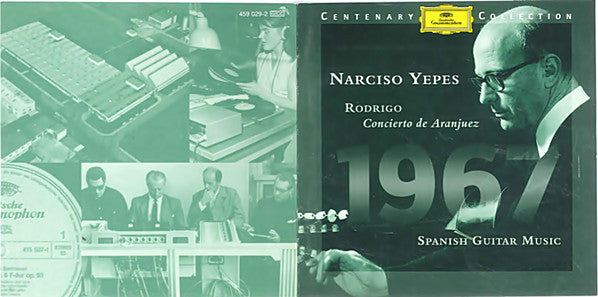 CD - Narciso Yepes, Joaquín Rodrigo – Concierto de Aranjuez / Spanish Guitar Music - USADO